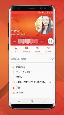 Call Recorder - Whispr android App screenshot 3