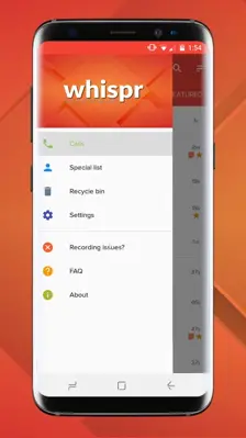 Call Recorder - Whispr android App screenshot 5
